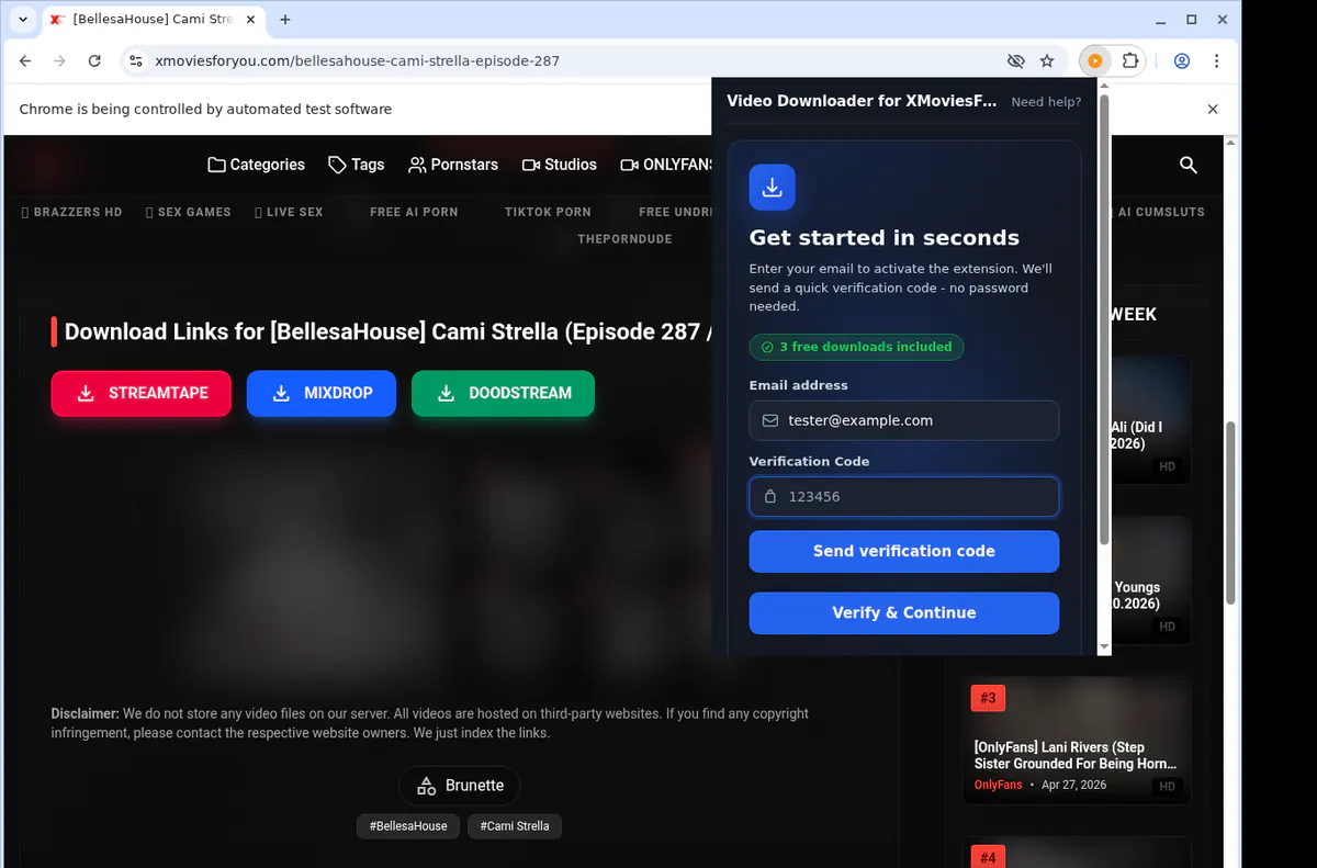 Xmoviesforyou Video Downloader screenshot 2